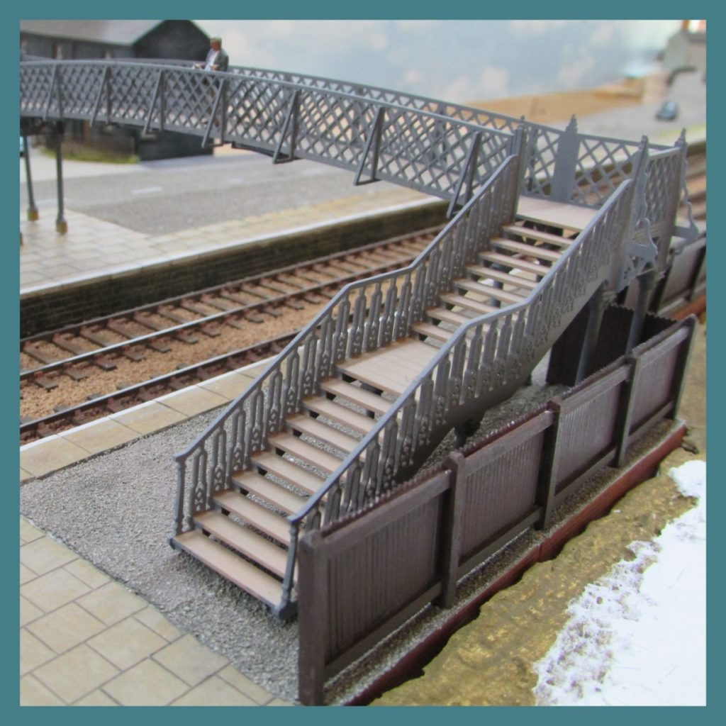 Laser Cut Model 00FOOTBRIDGEKIT03 GNR style Footbridge kit York