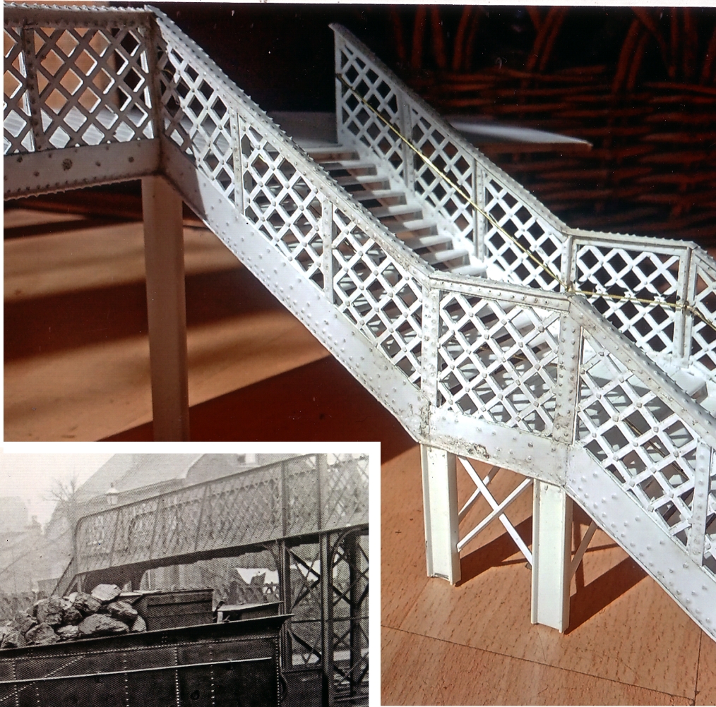 0-Scale Footbridge kit